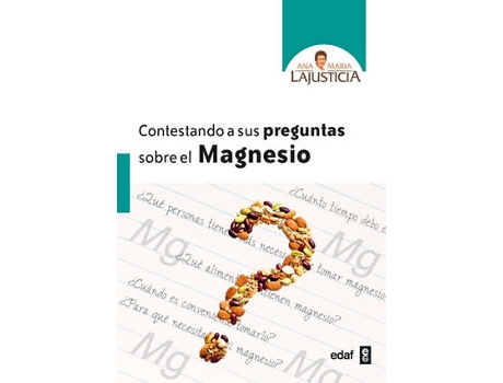 Livro Contestando A Sus Preguntas Sobre El Magnesio de Ana María Lajusticia (Espanhol)