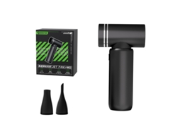Mini Aspirador de Pó Portátil de Alta Velocidade com Turbina a Jato Superalimentada, 110.000 Rpm MDUG (preto)