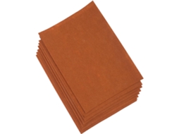 Folhas De Feltro Autoadesivas, Marrom, 10 Peças, 11, 8x 8, 3