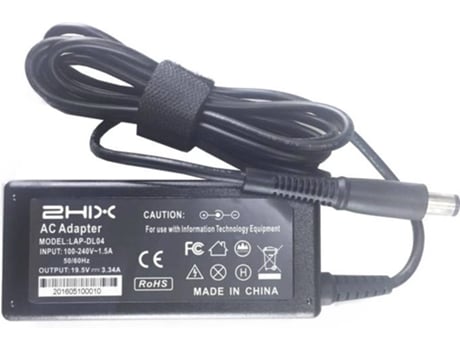 Transformador Compativel  Dell 19.5V 3.34A Tip 7.4*5.0