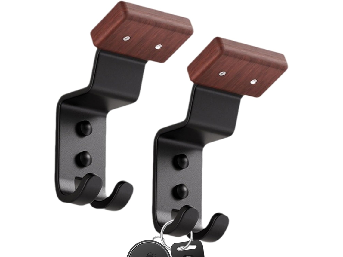 Suporte Para Capacete De Motocicleta – Suporte De Metal Para Capacete, Fixado Na Parede, Com Gancho Para Boné De