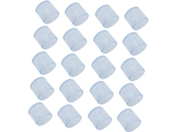 Conjunto De 20 Protetores Pvc Para Pés Cadeiras, Almofadas Antiderrapantes Para Móveis, Fáceis De Instalar, Protetores
