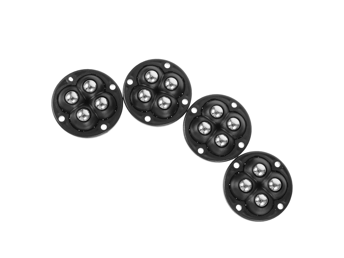 Conjunto De 4 Rodízios Giratórios Autoadesivos Magiclulu Com 4