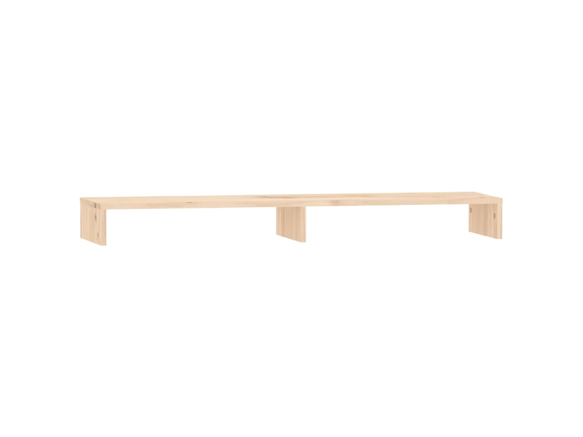 Suporte para Monitor VIDAXL 100x27x10 cm madeira de pinho maciça