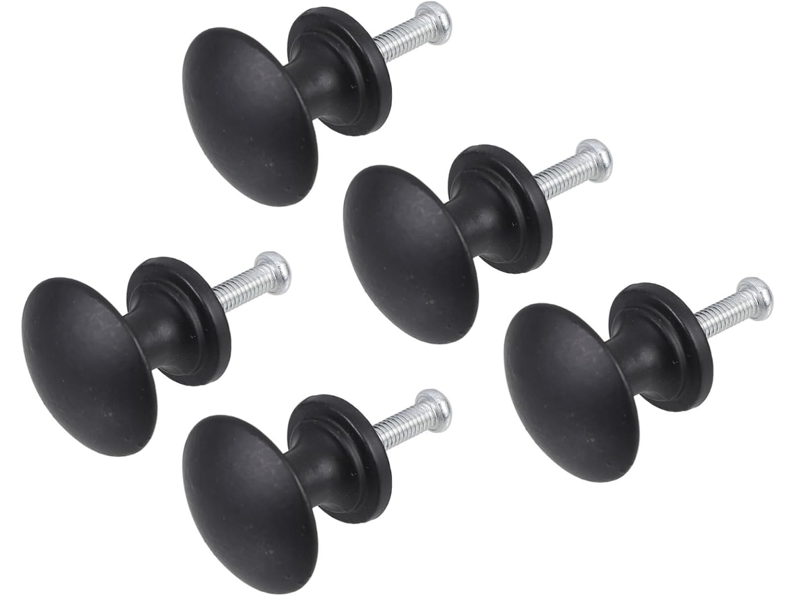 Conjunto De 5 Puxadores Para Armários, Portas De Guarda Roupas E Cômodas, Ideais Para Móveis De Cozinha