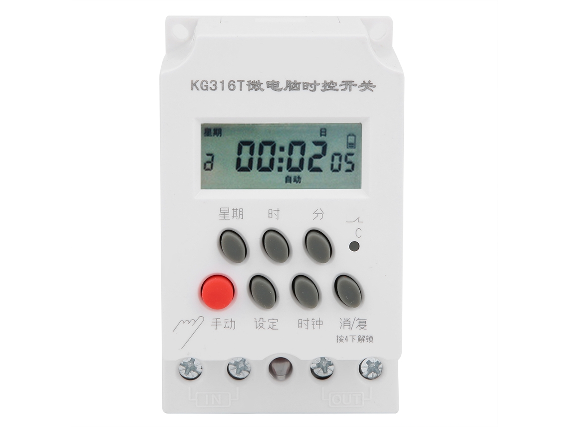 Hkj interruptor de Temporizador Microcomputador Kg316t Programable Digital Control de Tiempo 220v