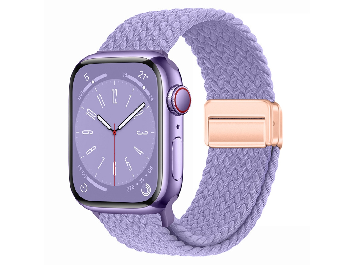Bracelete Para Apple Watch 38/40/41/42mm Roxo Cuich
