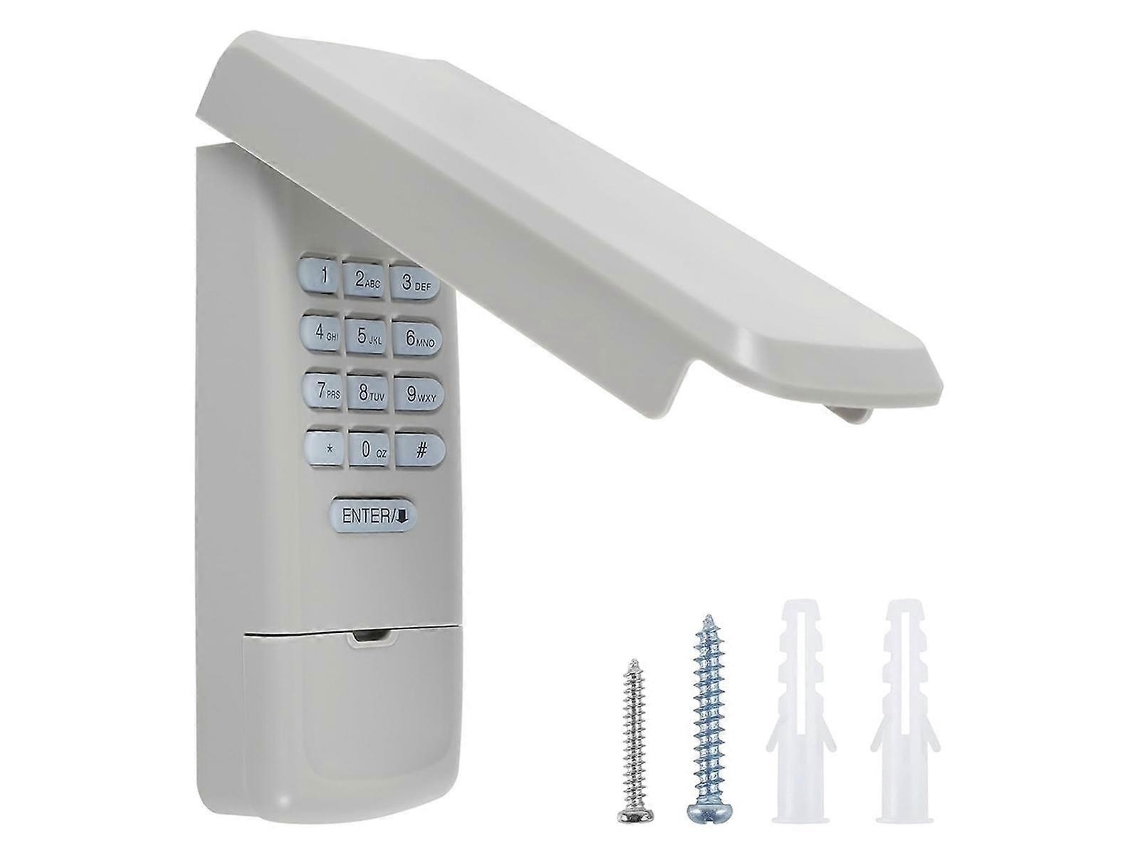 Lurelia Teclado Para Abertura De Porta De Garagem, Teclado Semi-sem Fios, Entrada Semi-chaveada Compatível Com 877max 377lm 977lm Semi-sem Fios