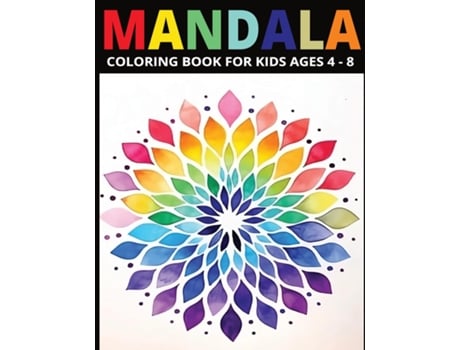Livro Mandala Coloring Book for Kids Ages 4-8 Inspiring Creativity for Young Minds de MaroBooks Publishing (Inglês)