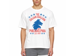 Rockinstone Rocky Movie Americana White Adult T-shirt Size:xxxl