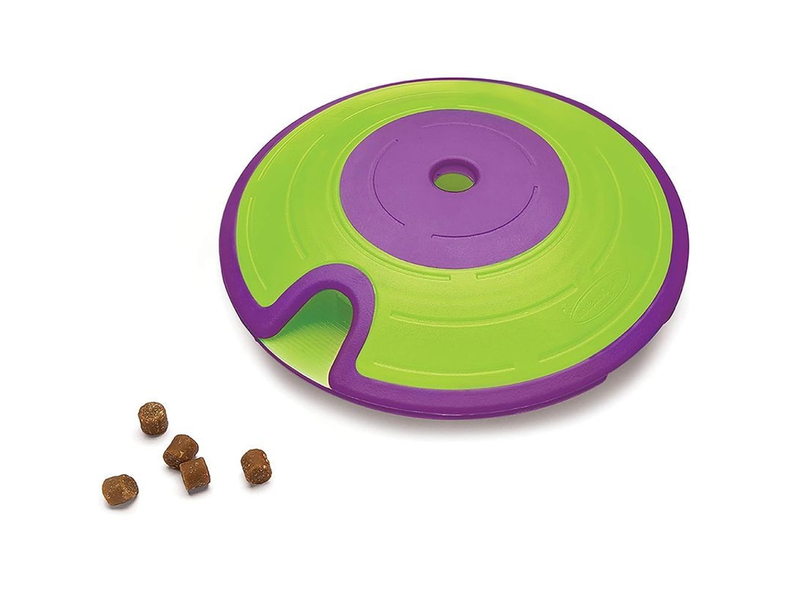 2026 brinquedo Interativo para Cães Treat Maze, Quebra cabeça com Petiscos, Pratos Voadores Encantadores