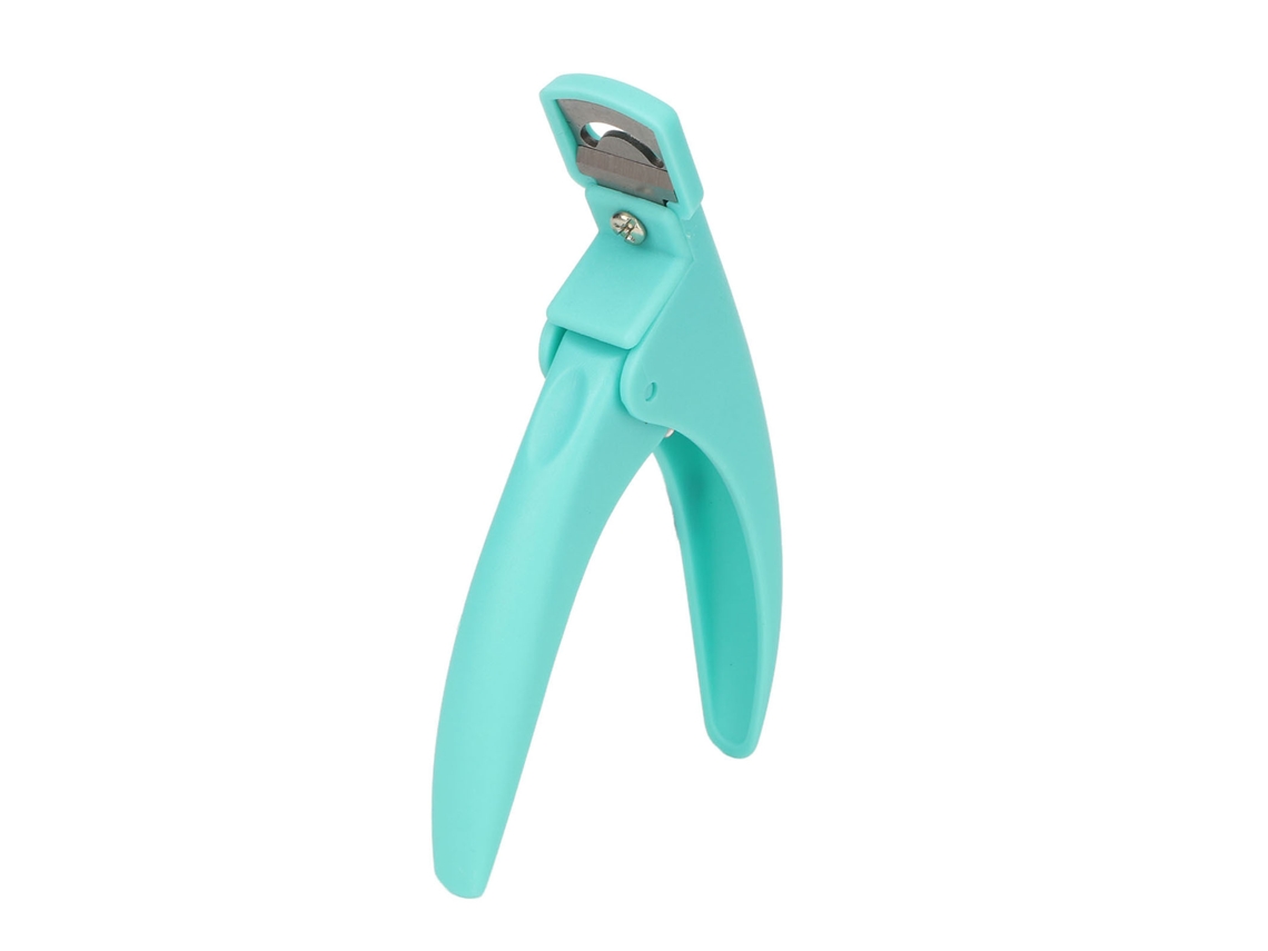 Cortador De Pontas De Unhas De Aço Inoxidável Portátil Profissional Para Manicure Diy Artificial Verde