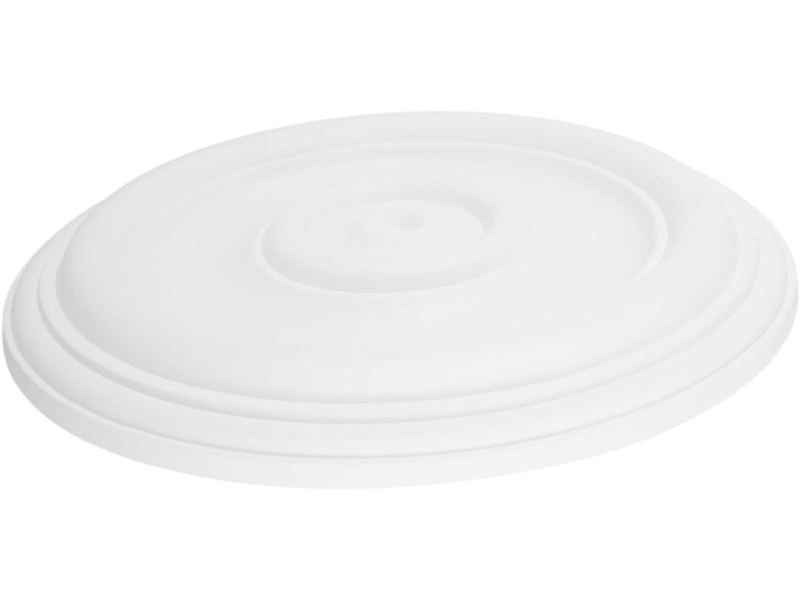 Estilo De Instalação Moderno E Elegante Com Medalhão Branco