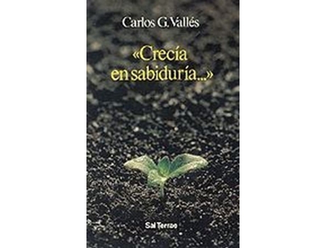 Livro Crecía En Sabiduría de Carlos González Vallés (Espanhol)