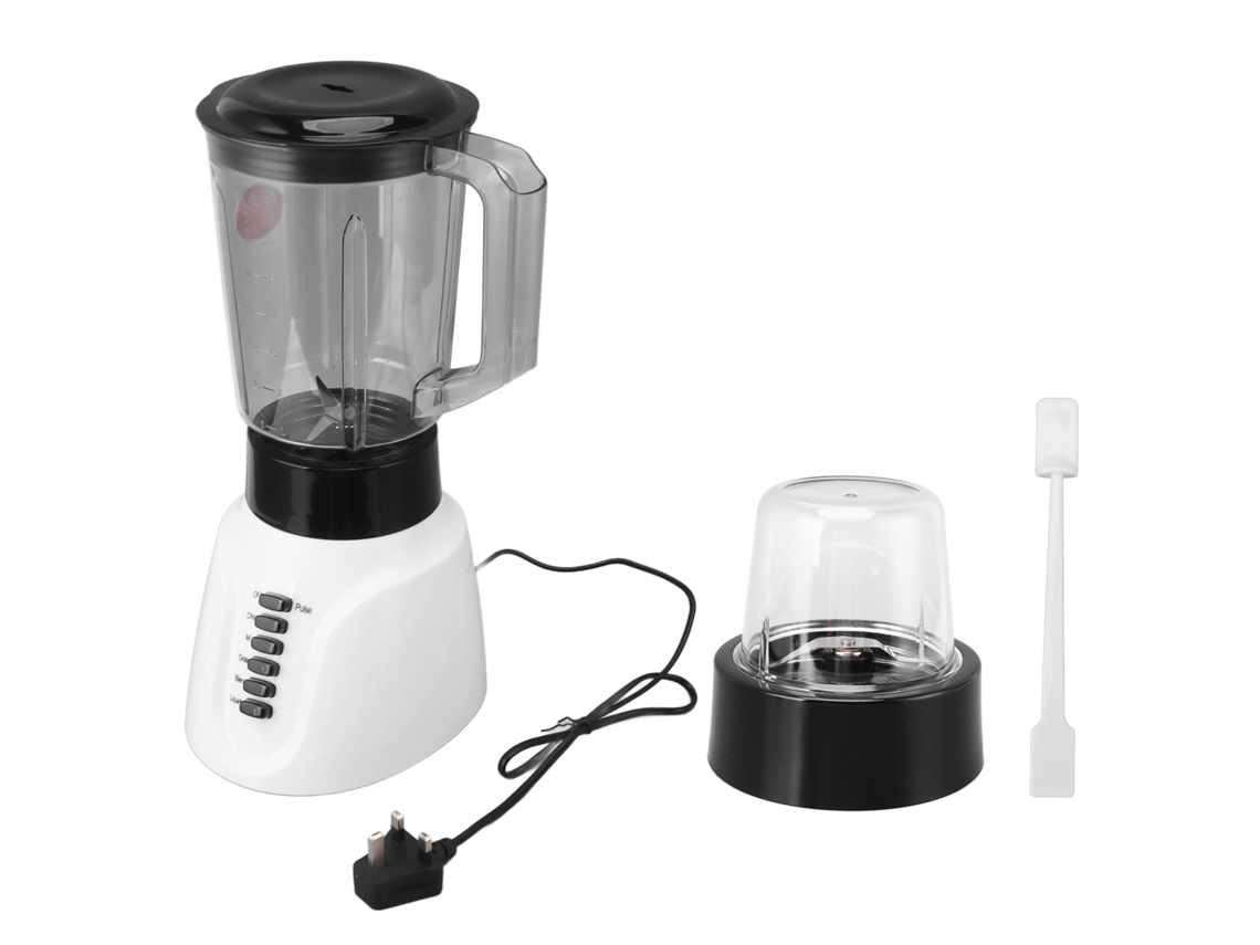 Liquidificador Laxiscreed 1500ml Com Processador De 500w Para Sucos, Mistura Profissional E Recipientes Duplos