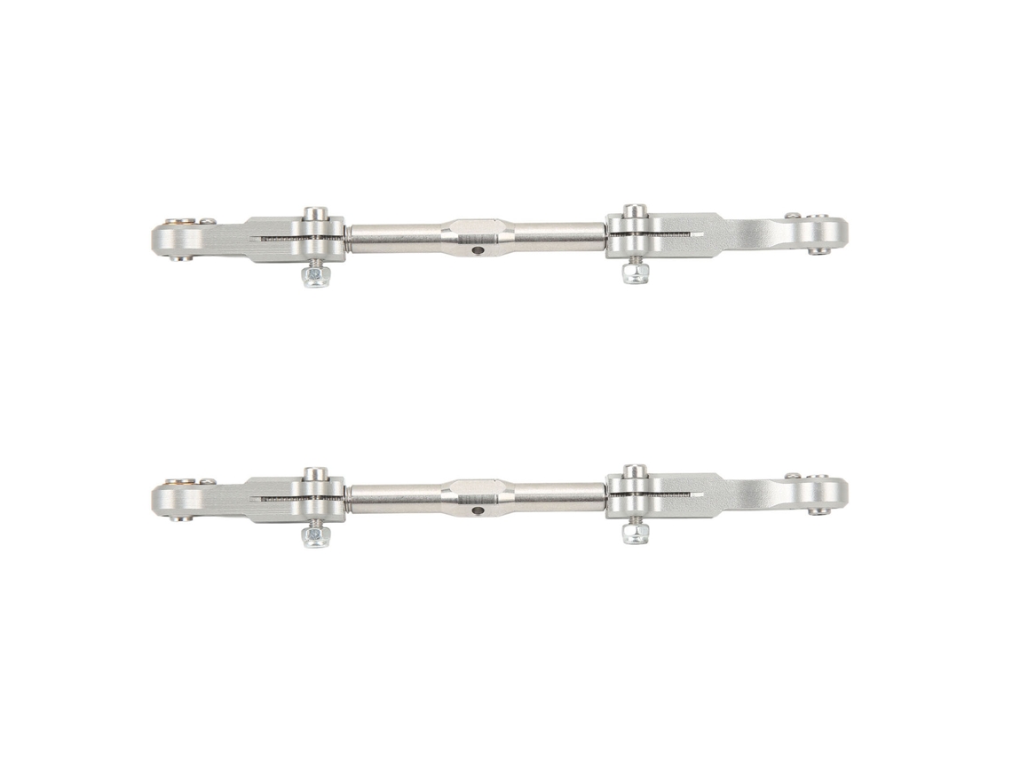 Barra De Suspensão Superior Traseira Rc Aluminio Prata