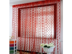 Cortina Con Forma De Corazón Para Ventana/baño
