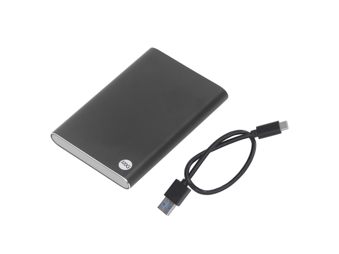 Disco Rígido Externo Metálico Portátil (interface Type-c Usb3.1 Transmissão De Alta Velocidade) Disco Rígido De Capacidade Real De 2,5 Polegadas