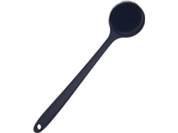 Escova De Banho Para Costas, Silicone, Cabo Longo