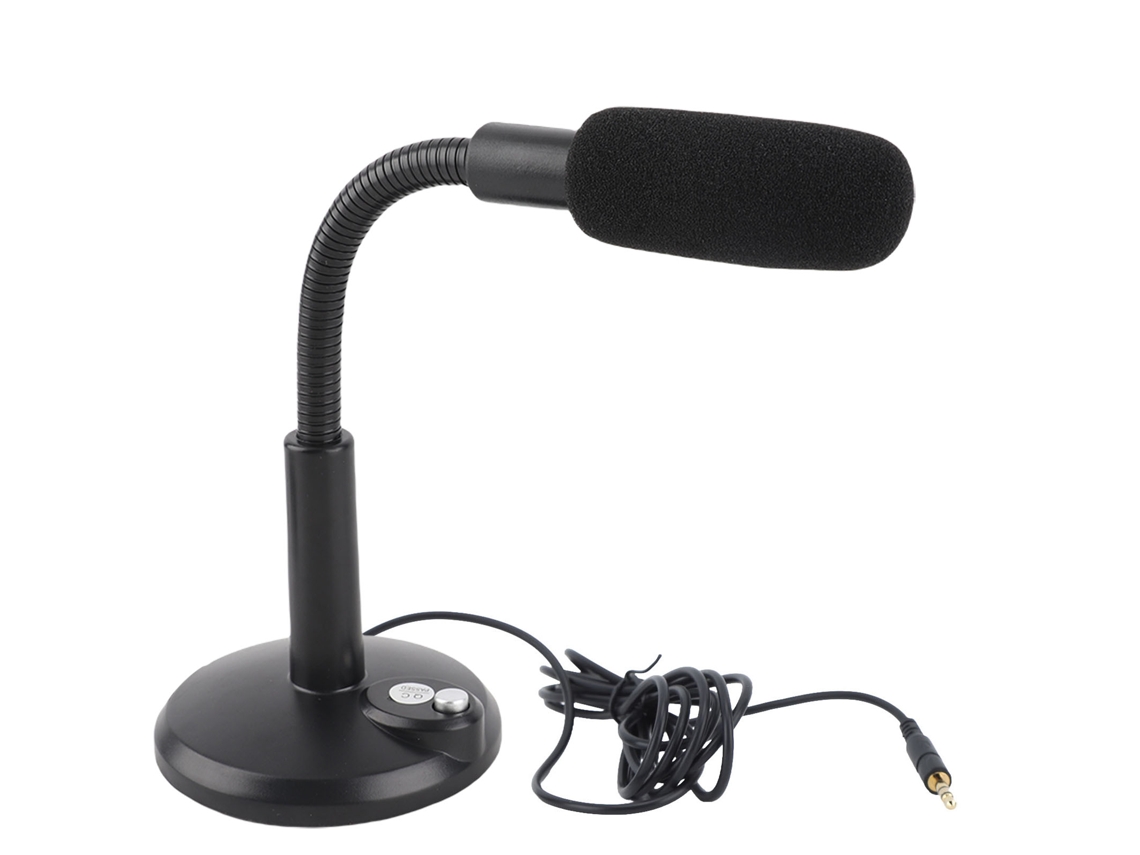 Microfone Fio Business 360 Graus com Alta Sensibilidade para Desktop, PC, Computador, 3.5mm