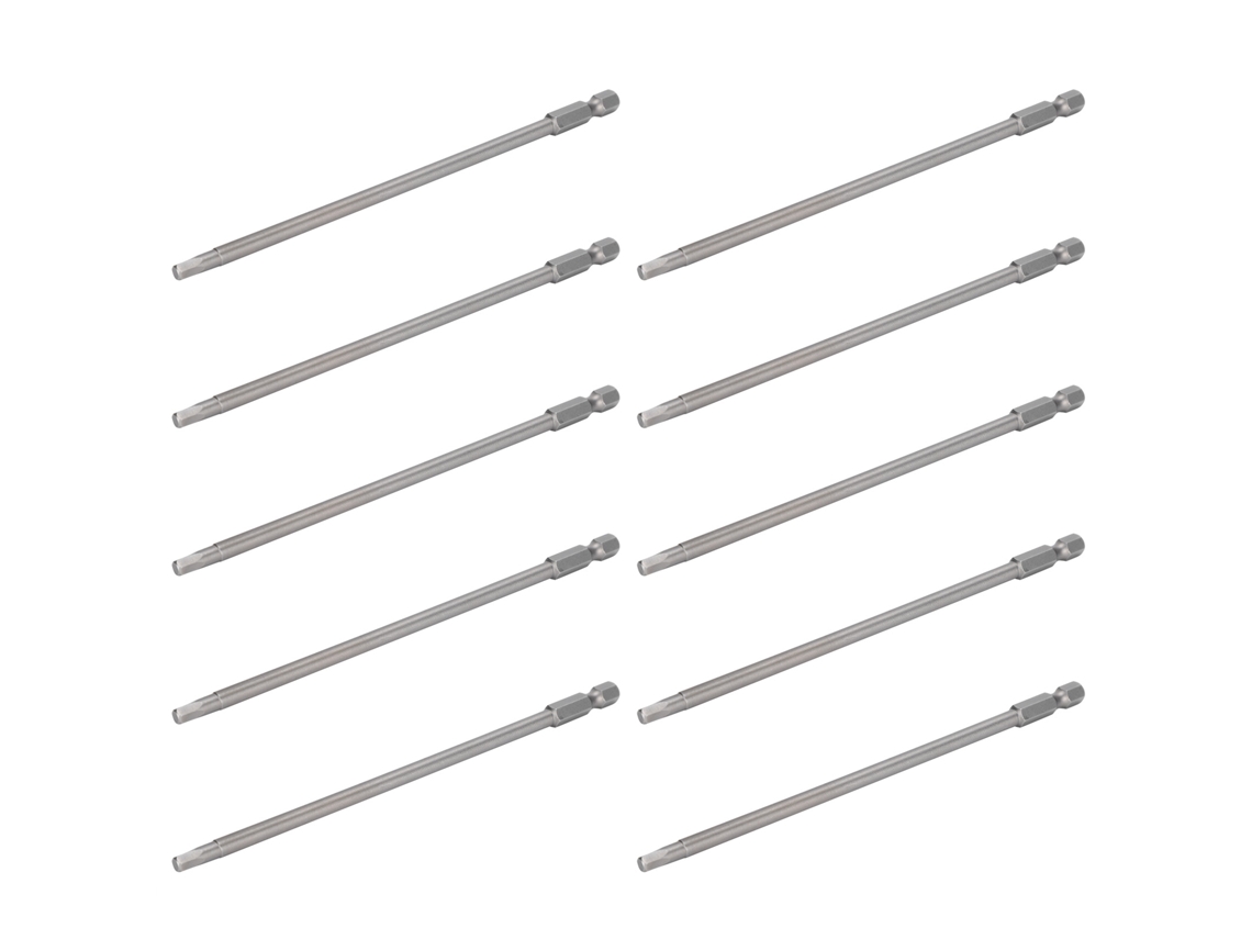 Conjunto De Pontas De Parafusadeira Magnéticas Laxiscreed 4mm Hexagonais De Alta Resistência
