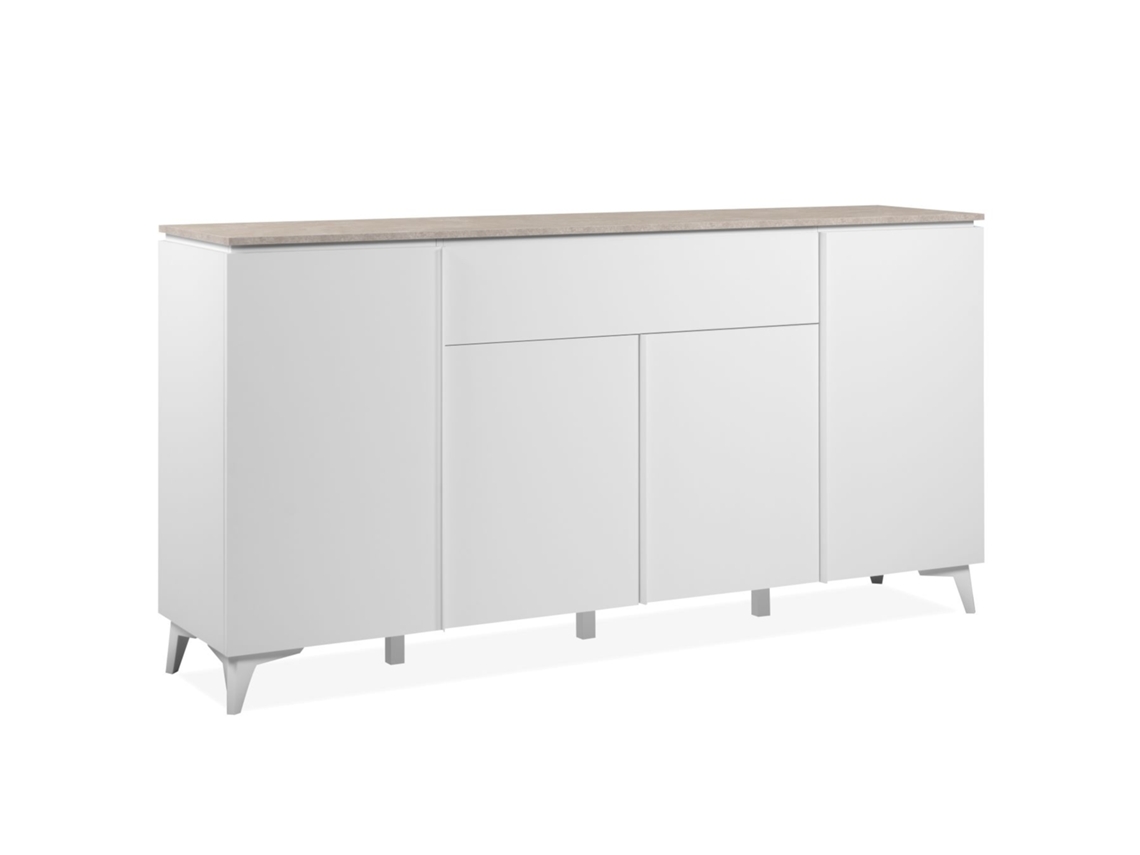 Aparador Bertrix 4 Portas 177X92X40 Branco VENPRODIN