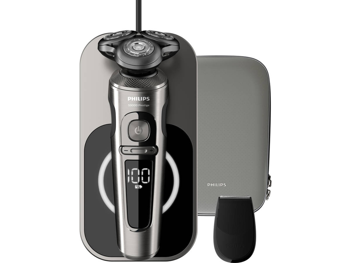 Máquina de Barbear PHILIPS Prestige SP9860/13 (Autonomia 60 min - Bateria)