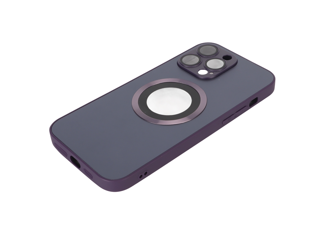 Capa LAXISCREED Iphone14promax Vidro de Gelo Magnética