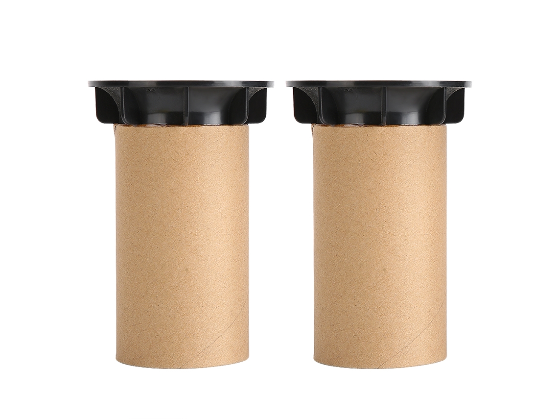 2pcs Tubo Inversor E302 Com Buraco Interno 52mm E Abertura 72mm Para Alto-falantes De 6-8 Polegadas