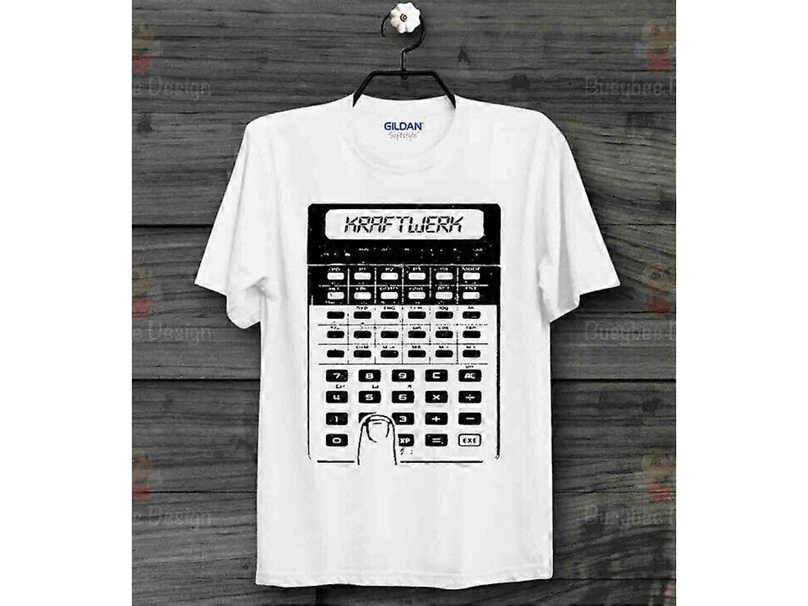 Camiseta Unissex Kraftwerk Pocket Calculator Synth Pop Electro Cool, Tamanho P 3xl Tt938 Everley891