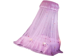 Mosquiteiro De Renda Para Cama, Cortina De Cama Suspensa, Mosquiteiro Rosa Para Casa E Hotel, Proteção Contra Insetos