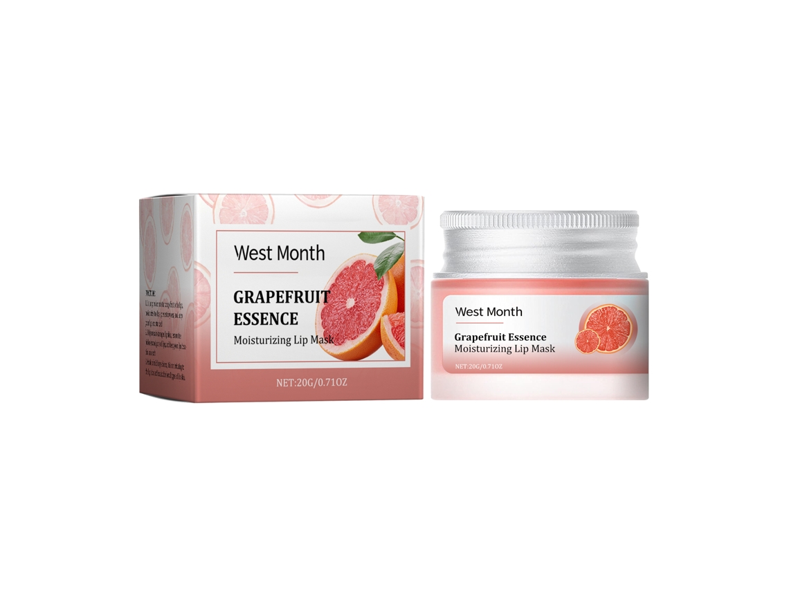 Máscara Labial Toranja Hidratante Nutritiva