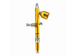 Pistola de aerógrafo portátil com bico de 0,3 mm para maquiagem de efeitos especiais, tatuagem, pintura, hidratação e acessórios.