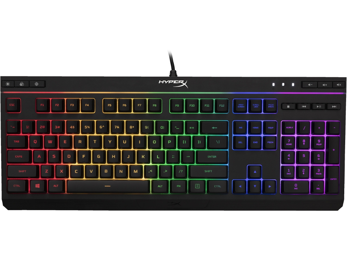 Teclado para jogos Hyperx Alloy Core RGB Hp (layout dos EUA)