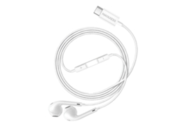 Fones de Ouvido MAYAXESS com fio USB-C, microfone para Honor Magic V5