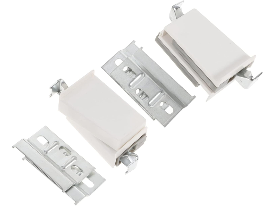 Conjunto De 4 Suportes Parede Em Abs Com Para Armários Cozinha,
