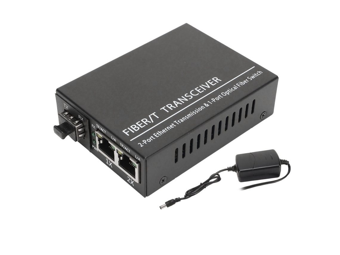 Transceptor de Fibra Sfp para Rj45 com Compatibilidade Óptica 100m 100-240v