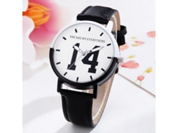 Reloj De Pulsera Deportivo Gaiety De Moda Casual Analógico De Cuarzo Negro