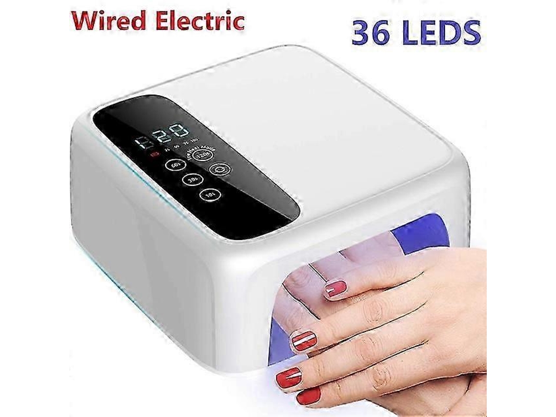 Lâmpada De Cura De Esmalte Em Gel Profissional Sem Fio Recarregável Uv Led 15600mah Ly Ebike