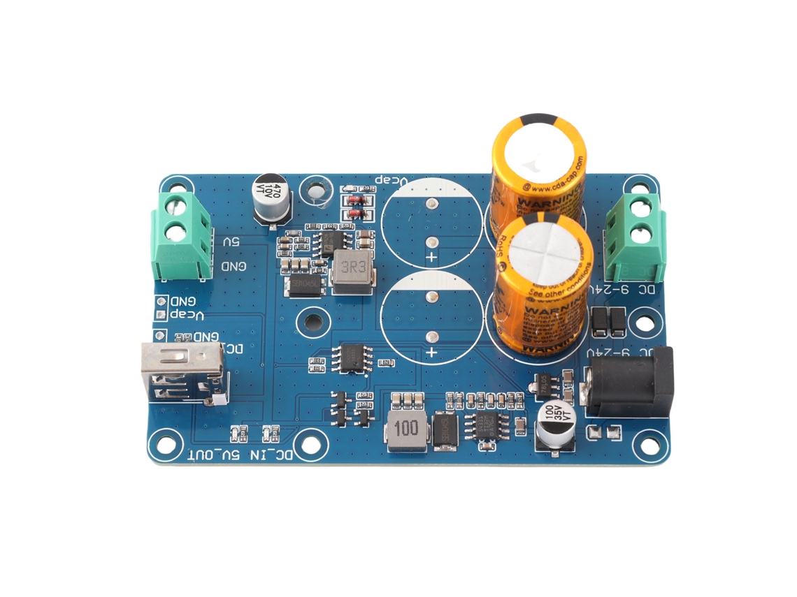 UPS Supercapacitor para RPI Fonte de Alimentação Ininterrupta Entrada DC 9-24V Saída DC 5V 3A S/MARCA
