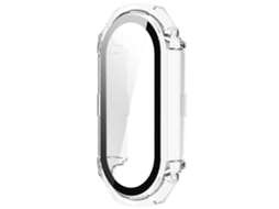 Capa protetora de tela para Mi Band 8, à prova de poeira e resistente a quedas Ly Ebike