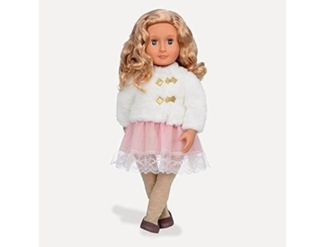 Boneca OUR GENERATION 18 Holiday Halia Loira Menina 3 Anos Preta Criança