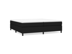 Box Spring Bed Frame, Box Spring Bed Frames Vidaxl Preto Tecido (200 X 200 Cm)