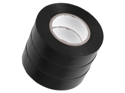 3 Rolos De Fita Isolante Elétrica Preta 15mm X 10m, 3 Rolos De Pvc Resistente Ao Calor Para Fiação Elétrica E Proteção