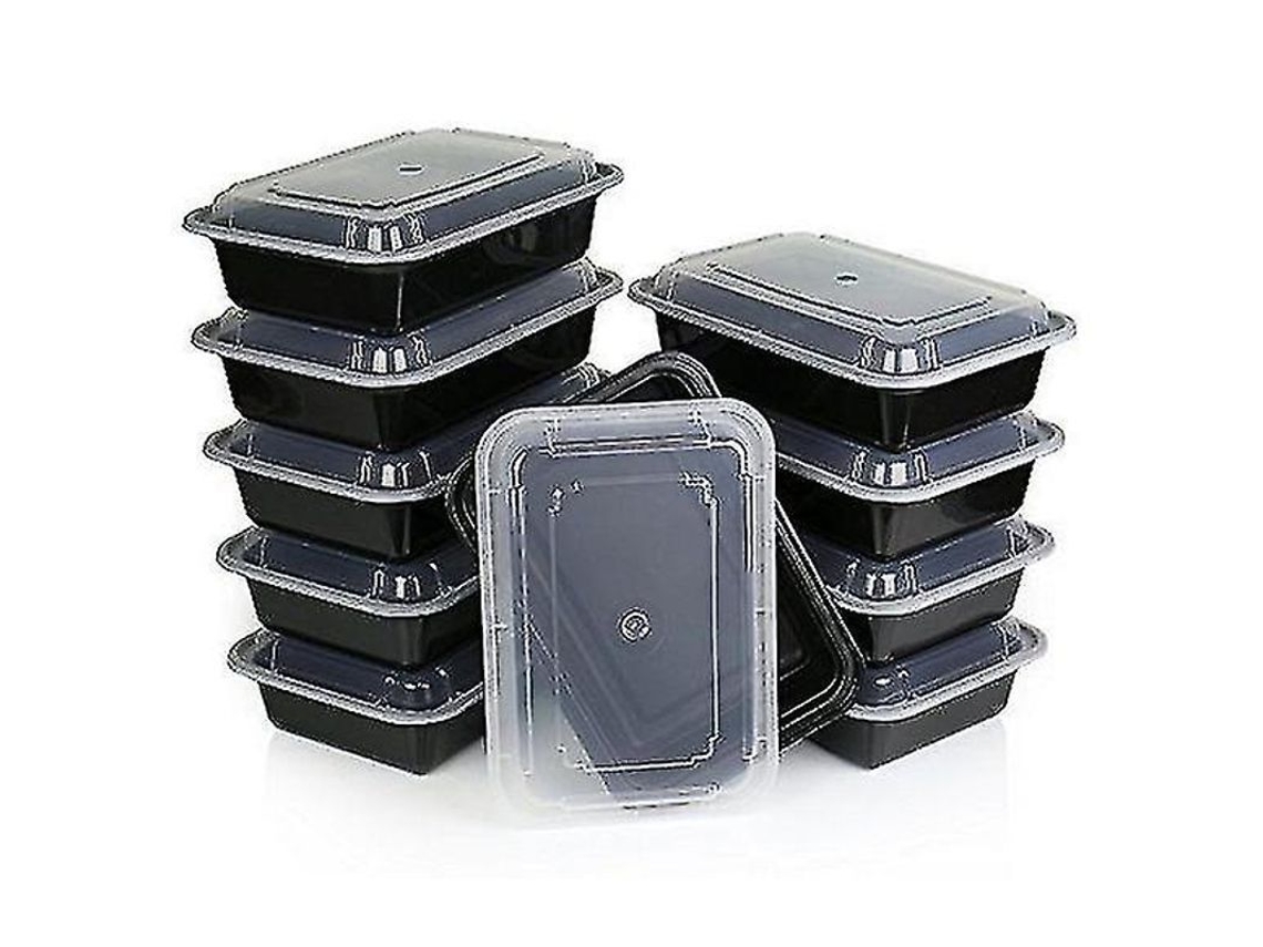 Nova Line 10 Pack Caixas de Almoço Reutilizáveis Stackable Premium Microwaváveis Kabalo 2025