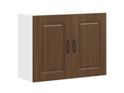 Kitchen Wall Cabinet, Kitchen Wall Cabinets Vidaxl Marrom Madeira Processada (n/a)
