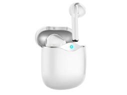 Auriculares Horas Reprodução YIZHOOD True Wireless Bluetooth Branco
