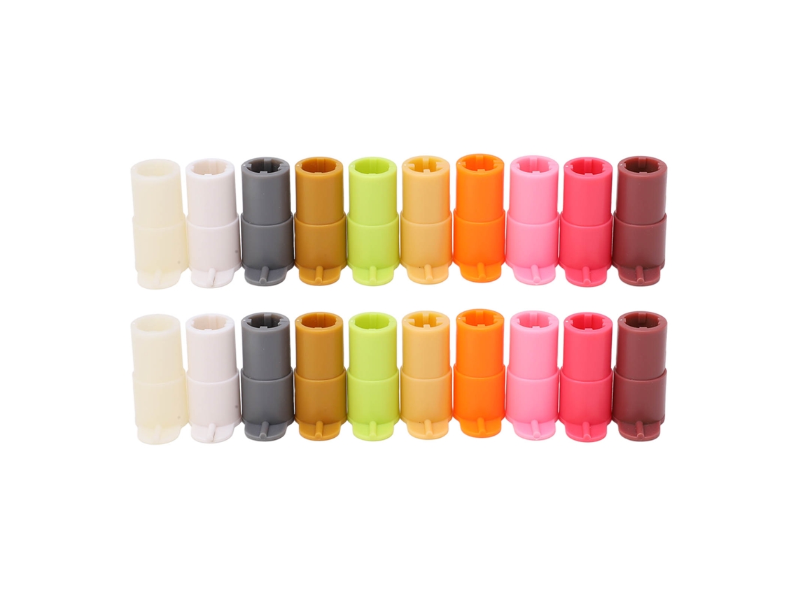 20 Peças Conjunto Adaptadores De Caneta Coloridos Abs Porta Canetas Acessórios De Substituição Para Cricut