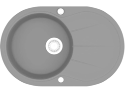 Kitchen Sink, Kitchen Sinks Vidaxl Cinzeto Granito (individual )