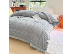 Manta Grossa para Cama de Casal Ou King Size Macia e Fofa Ideal o Outono Inverno, Macio, Quente, Ideal para Qu